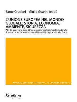 cover image of L'Unione europea nel mondo globale--storia, economia, ambiente, sicurezza